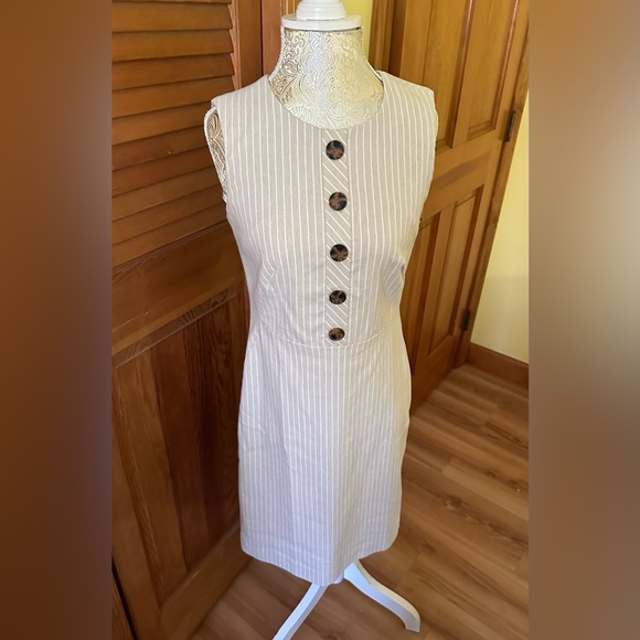 Rhea Button Detail Dress (Sz 2) - Picture 1 of 3